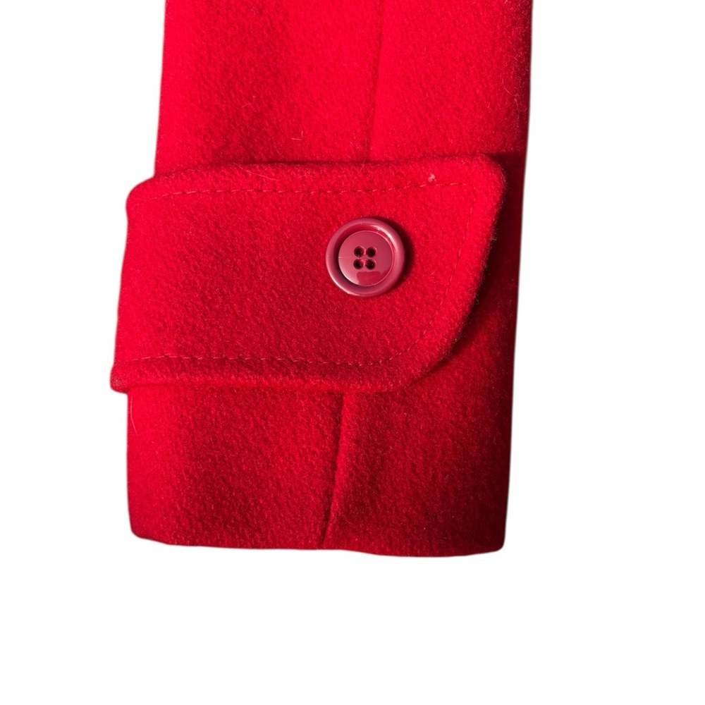 Red Women's Coat - Picture 2 of 7